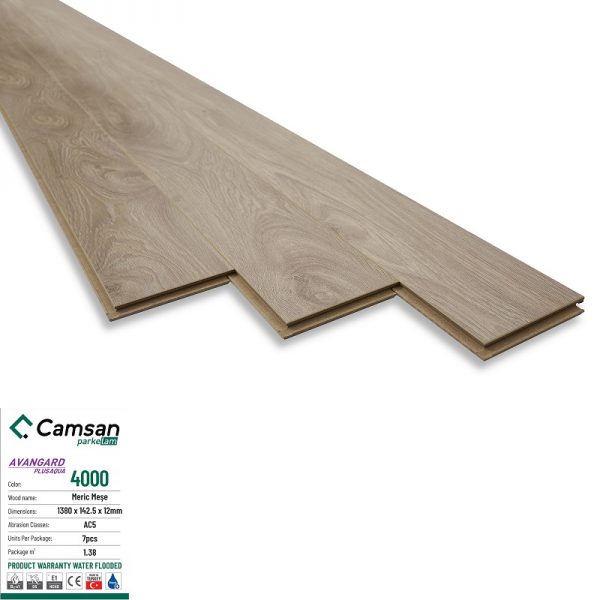 Sàn gỗ Camsan 12mm Avangard 4000