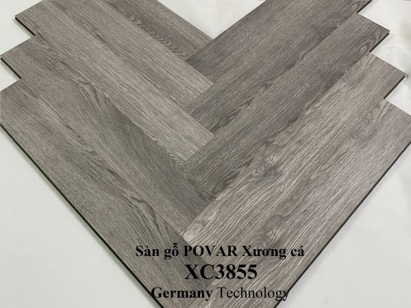 Sàn gỗ xương cá Povar XC3855