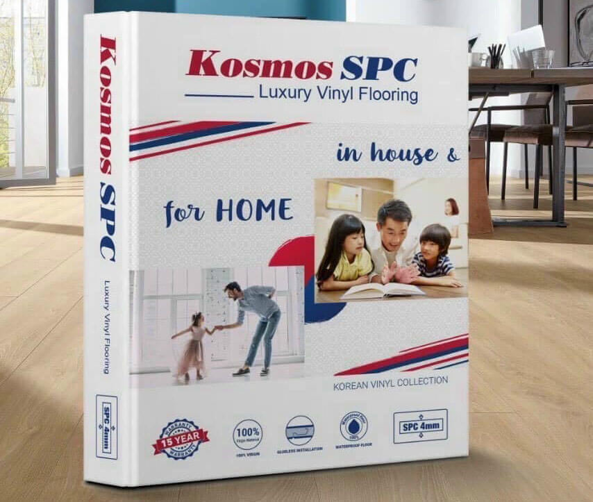 Sàn vinyl Kosmos SPC được biết đến là vật liệu sàn chống thấm nước hoàn hảo