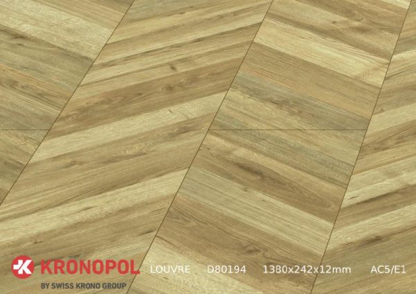 sàn gỗ vân xương cá Kronopol Aqua Louvre D80194