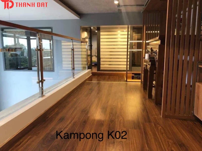 Sàn gỗ Kampong cốt đen