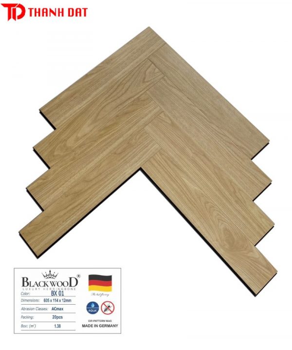Sàn gỗ cốt đen Black Wood BX 01