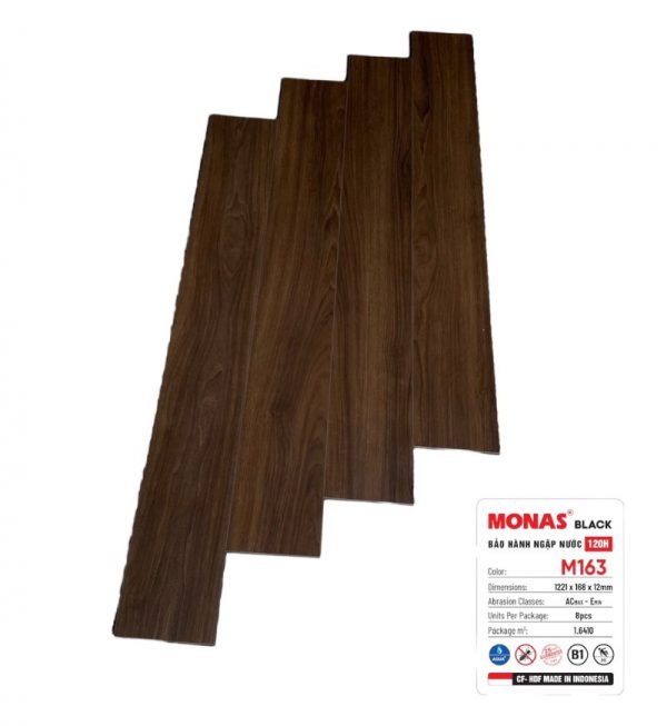 Sàn gỗ cốt đen Monas M163