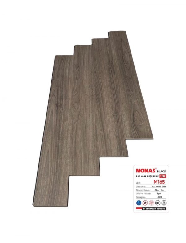 Sàn gỗ cốt đen Monas M165