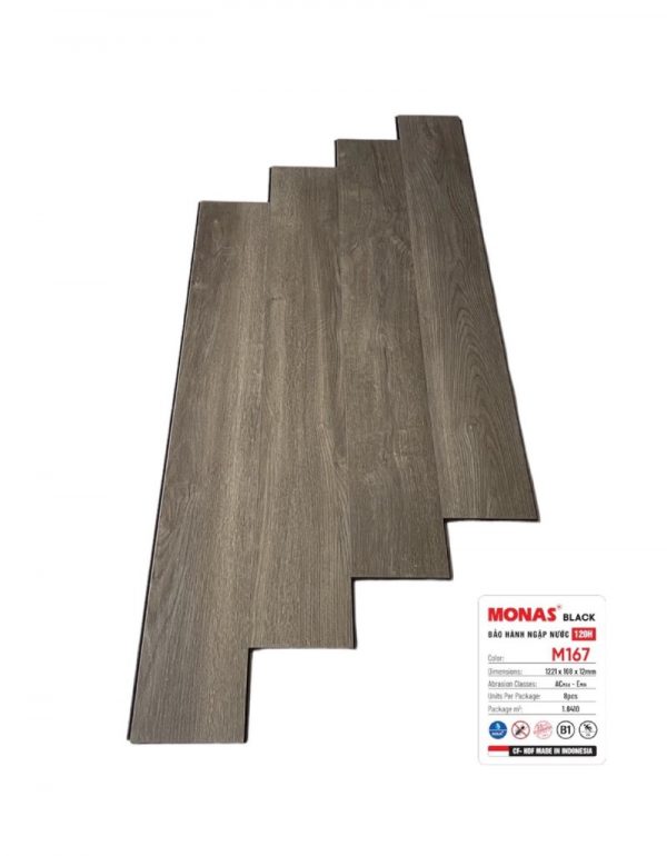 Sàn gỗ cốt đen Monas M167