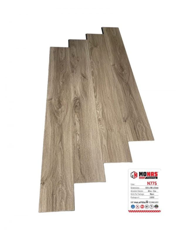 Sàn gỗ Monas cốt xanh N775