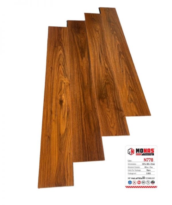 Sàn gỗ Monas cốt xanh N778