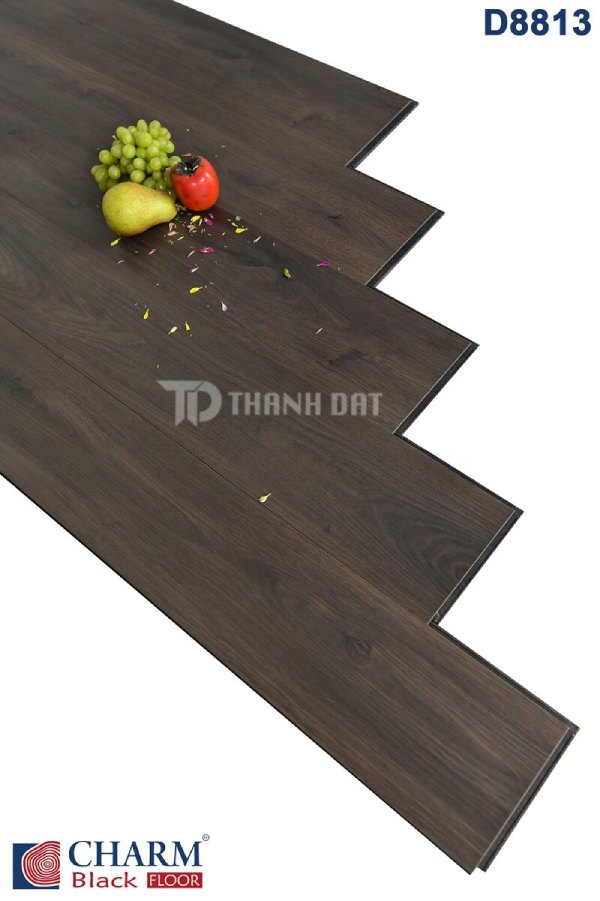 Sàn gỗ Charm Black D8113