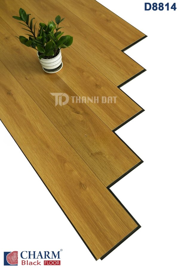 Sàn gỗ Charm Black D8114