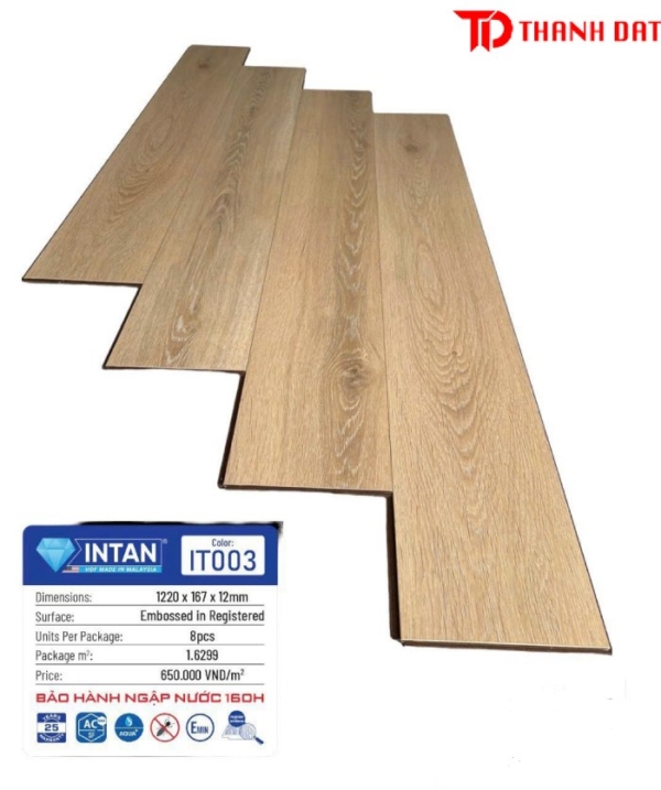 sàn gỗ intan - HDF Malaysia