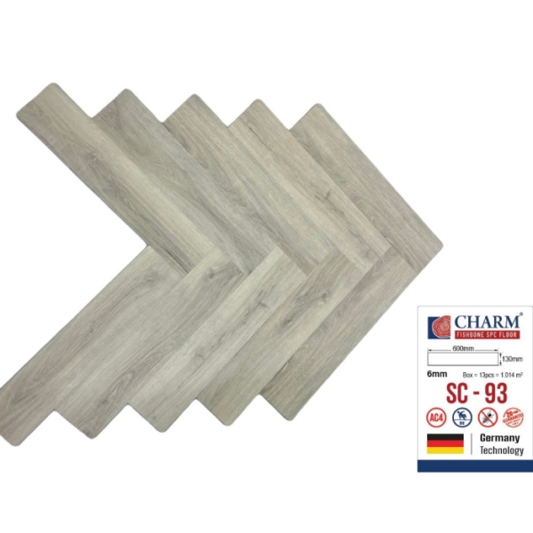 Sàn nhựa xương cá Charm Wood SC 93