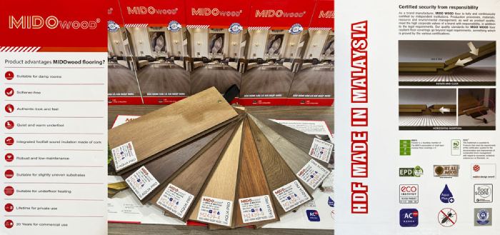 Sàn gỗ Mido Wood - Lựa chọn tối ưu cho nội thất hiện đại