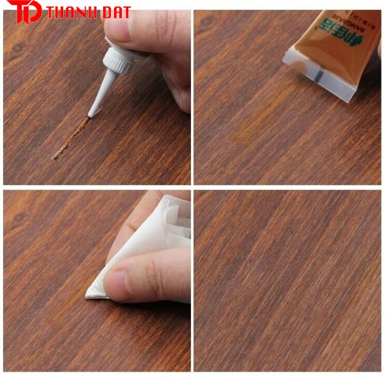 Sủ dụng keo xóa xước chuyên dụng