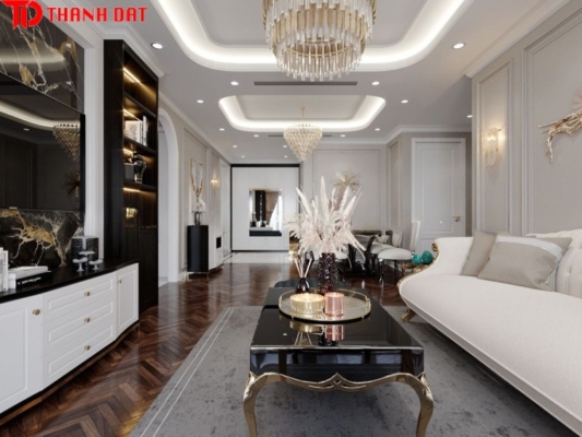 Sàn gỗ xương cá tự nhiên