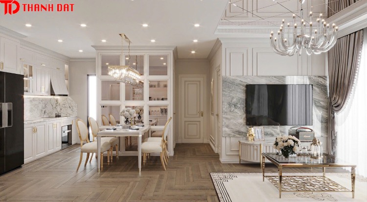 Sàn gỗ xương cá Herringbone
