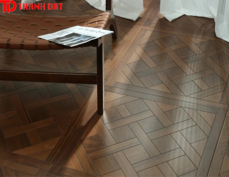 Sàn gỗ hoa văn Versailles