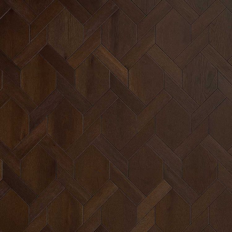 Sàn gỗ hoa văn đan chéo