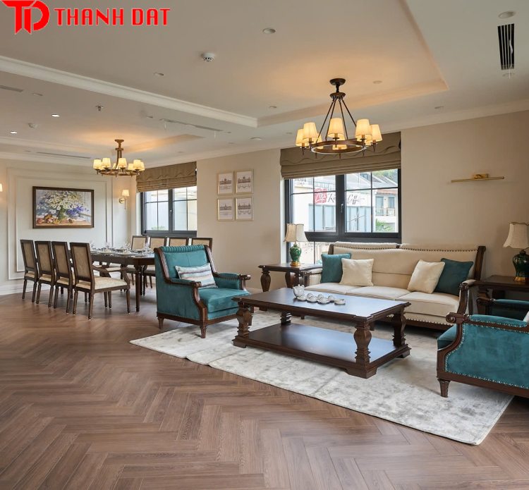 Sàn gỗ xương cá